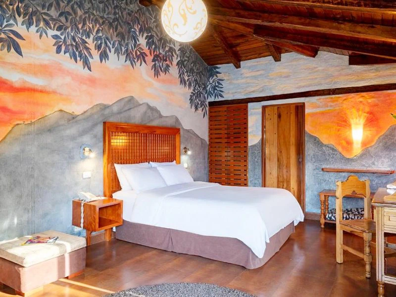 Zimmer der Komfortunterkunft in Banos, Ecuador