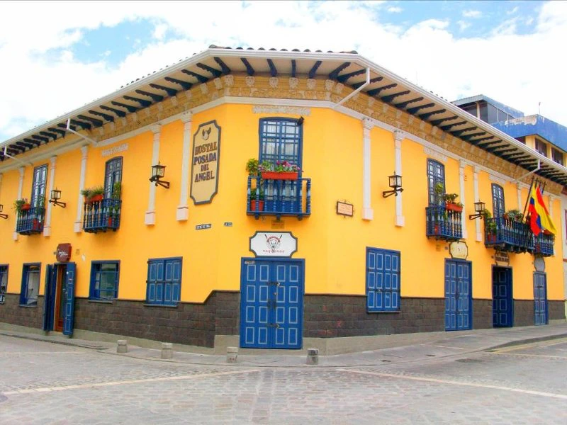 Kolonialhotel in Cuenca, Ecuador