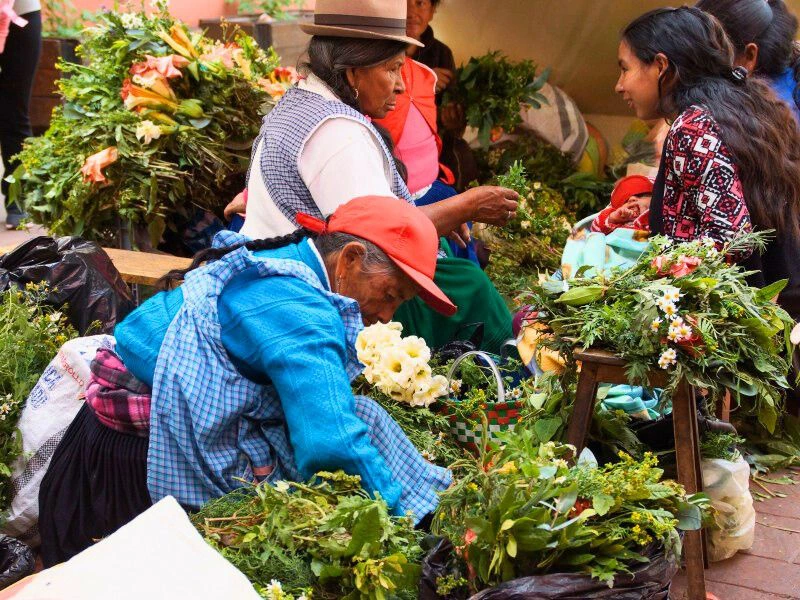 Ecuador Cuenca markt