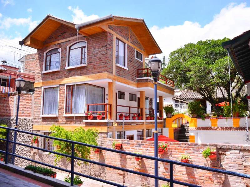 Unterkunft im Zentrum von Otavalo, Ecuador