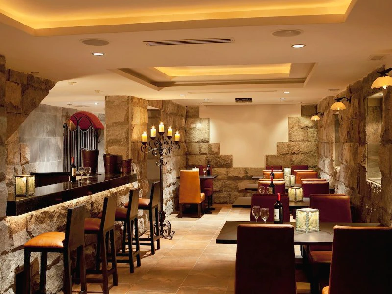 Lobby des Hotels in Quito, Ecuador