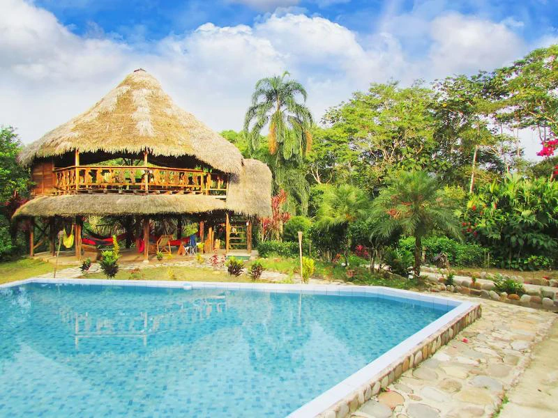 Pool in Tena, Ecuador