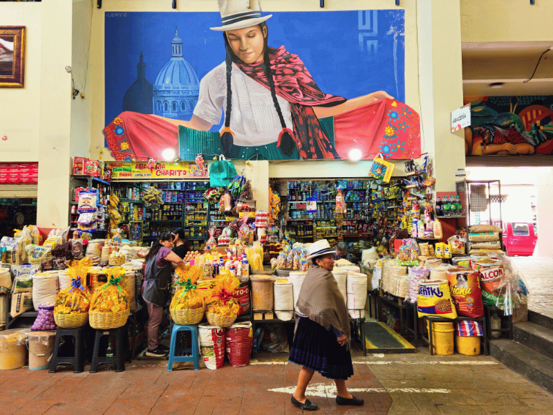 Markt in Cuenca