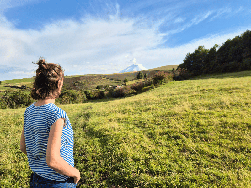 Umgebung der Hacienda am Cotopaxi, Ecuador