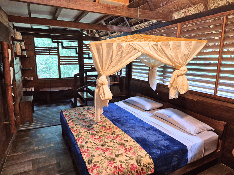 Dschungellodge im Cuyabeno Reservat