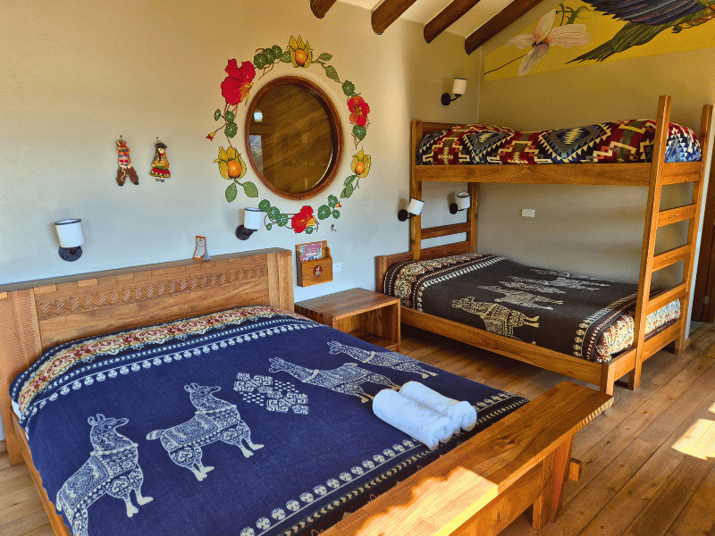 Unterkunft in Isinlivi, Ecuador