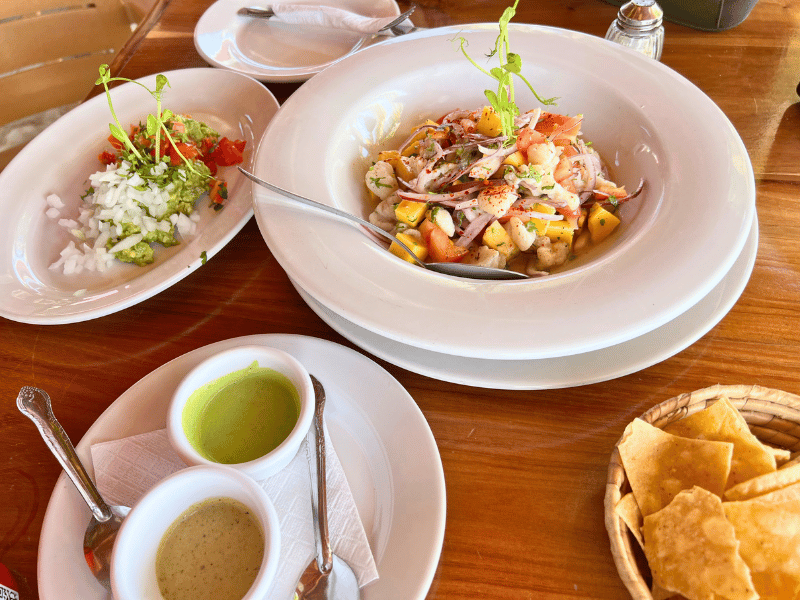 Ceviche in Ecuador