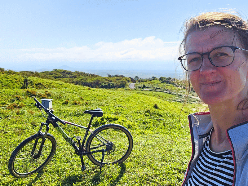 Fahrradtour auf Isabela auf Galapagos in Ecuador