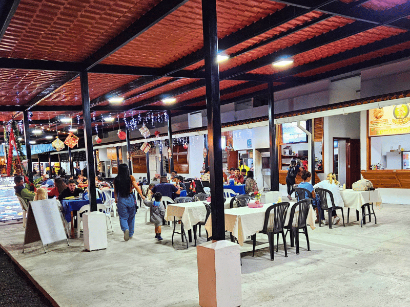 Restaurants auf Isabela auf Galapagos in Ecuador