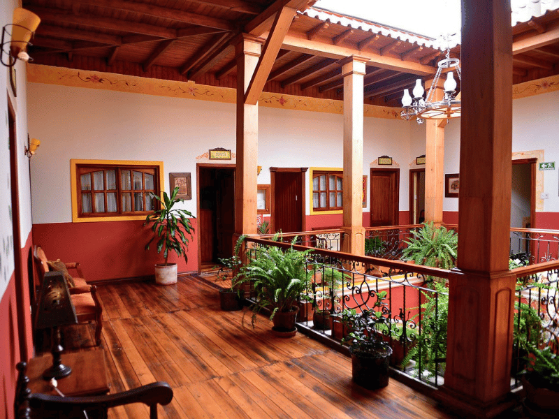 Hotel im Kolonialstil in Riobamba