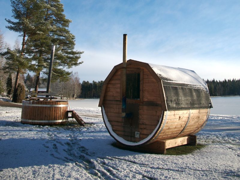 Saunaerlebnis in Lappland