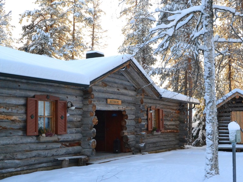 Hütte in Ruka, Finnland
