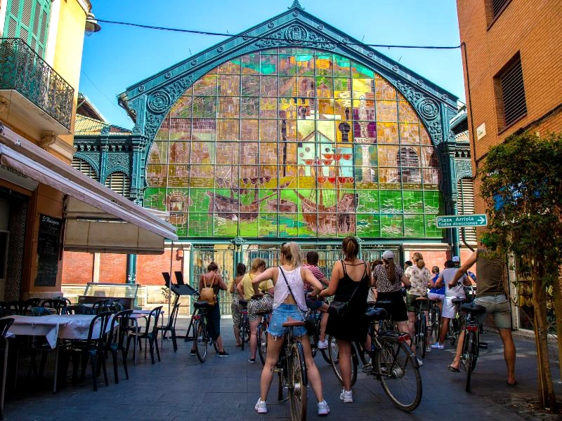 Fahrradtour in Malaga, Spanien