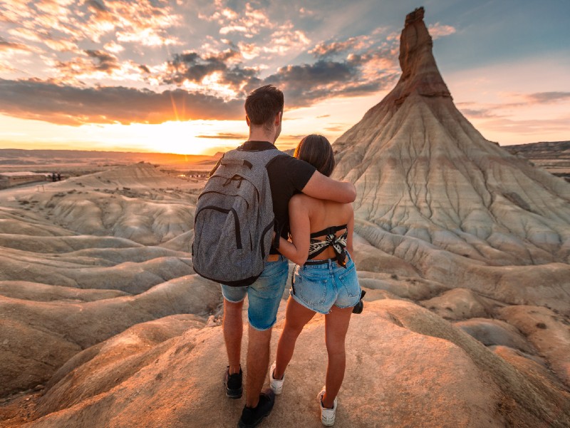 Halbwüste Bardenas Reales, Spanien
