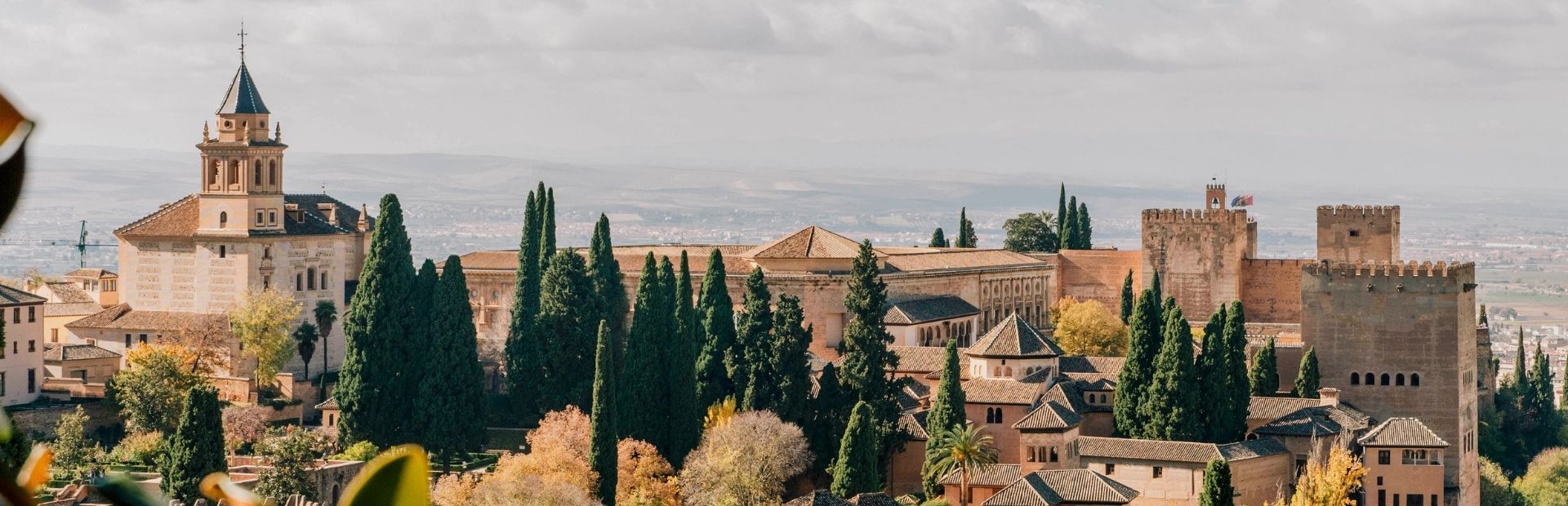 Blick auf die Stadt Granada, Spanien