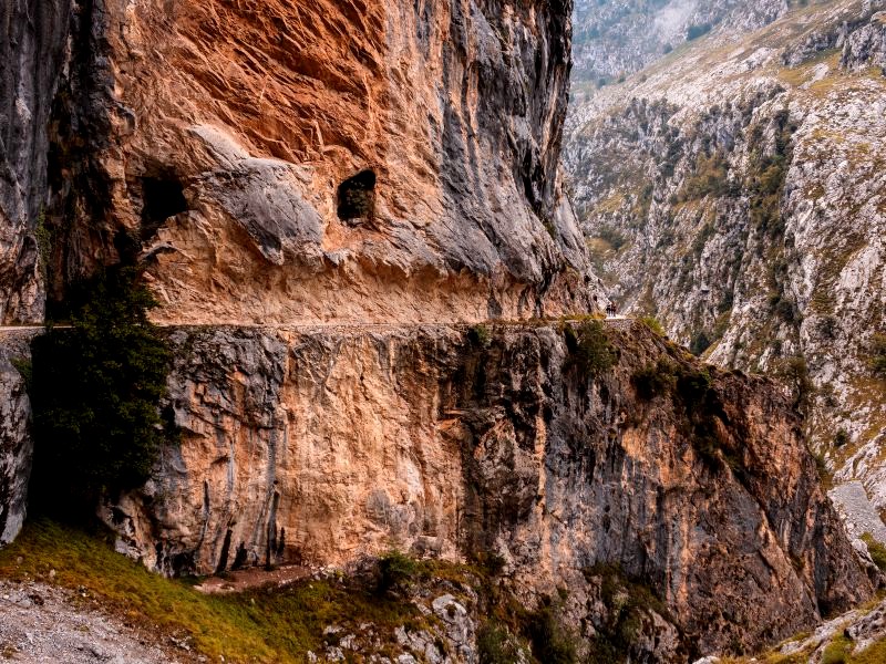 Schlucht in den Picos de Europa
