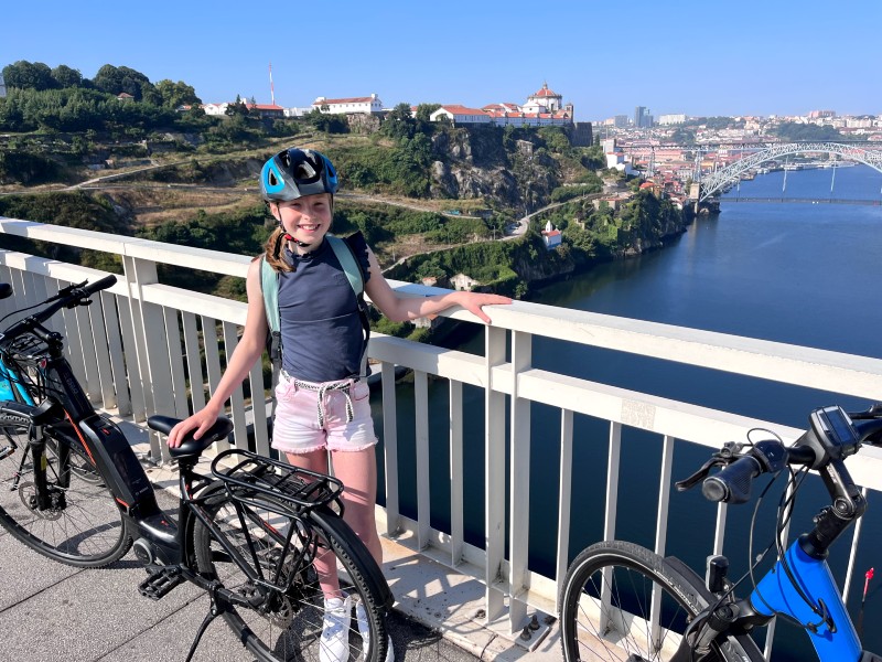 Fahrradtour in Porto, Portugal