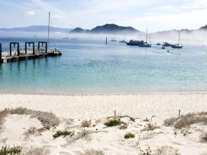 Cies Inseln in Spanien bei Pontevedra