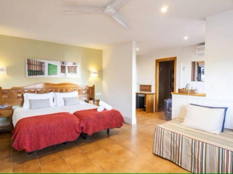 Zimmer der Unterkunft bei Granda, Spanien