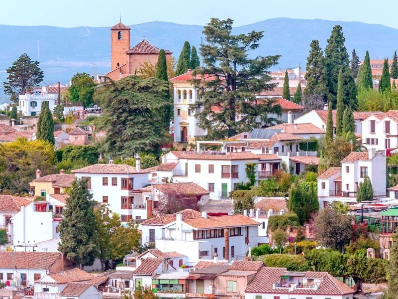 Stadtteil Sacromonte, Granada, Spanien