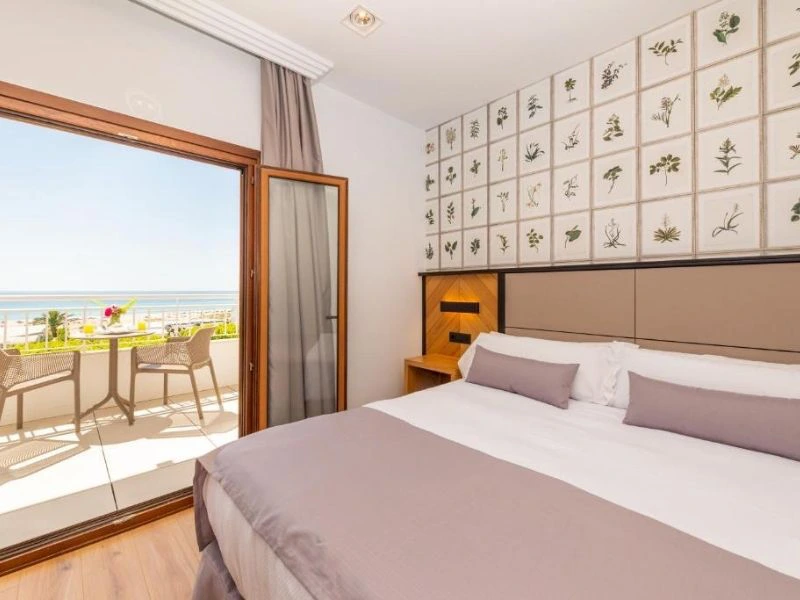 Zimmer der Unterkunft an der Costa de la Luz, Spanien