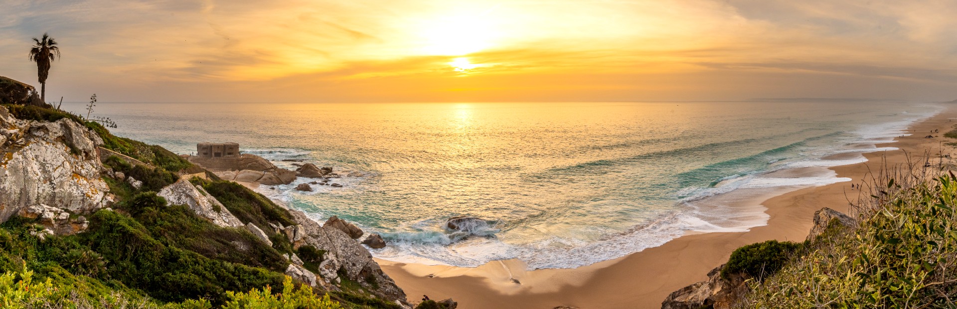 Strand an der Costa de la Luz, Apanien
