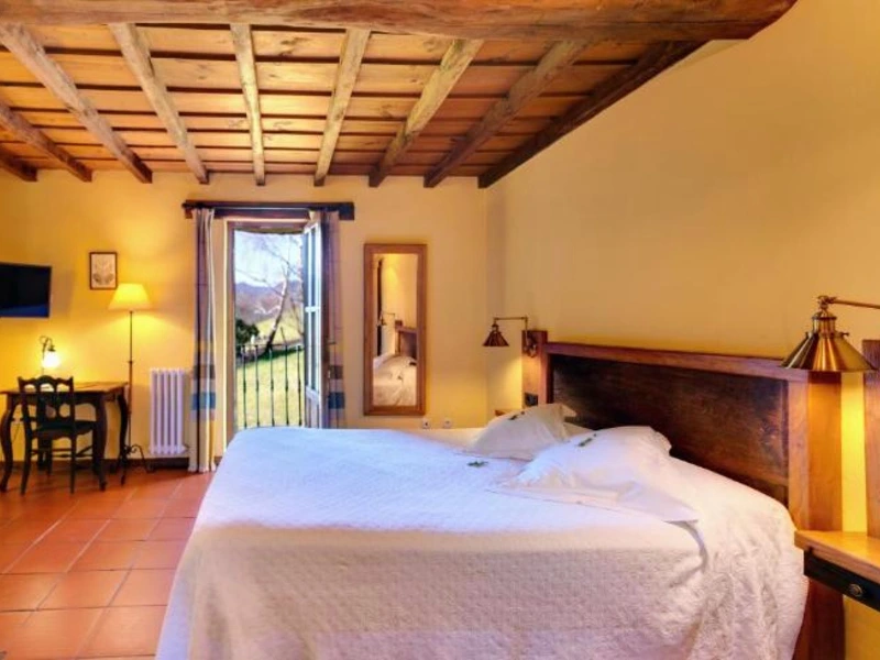 Hotelzimmer in der Unterkunft in Ribadesella, Spanien