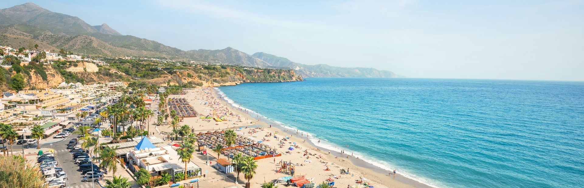 Küste von Marbella, Costa del Sol, Spanien