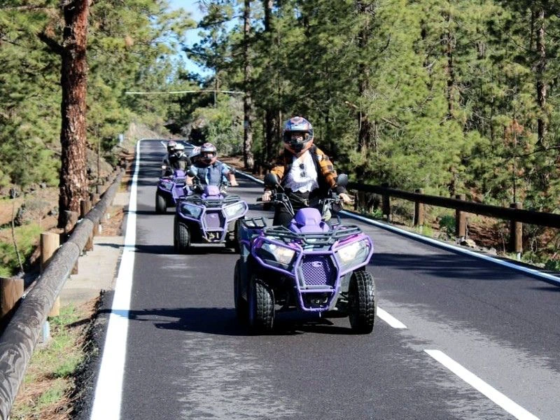 Quadtour im El Teide, Teneriffa, Spanien