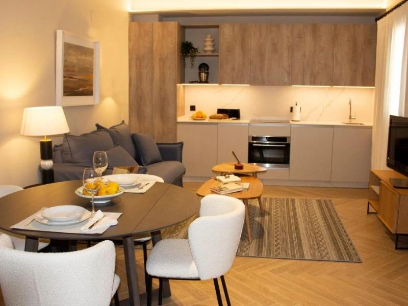 Küche des Apartments in Cordoba, Spanien