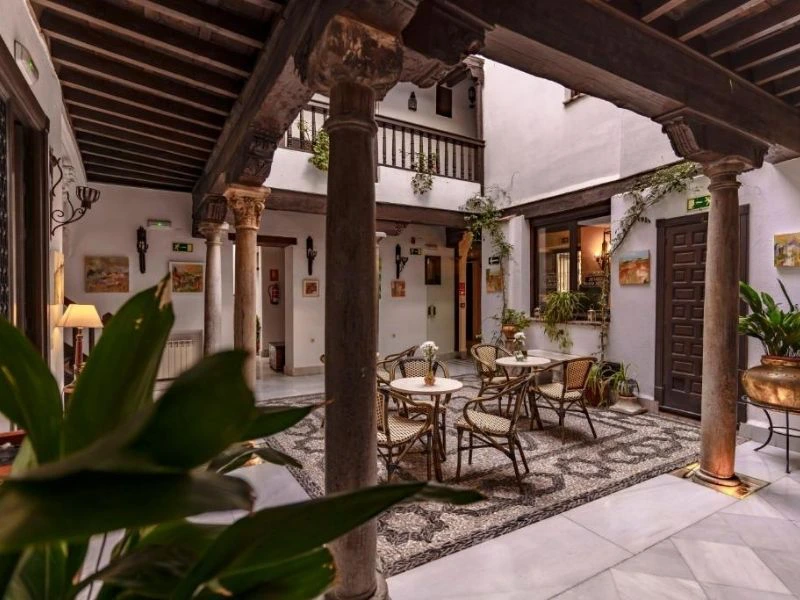 Zimmer im Stadthotel in Granada, Spanien
