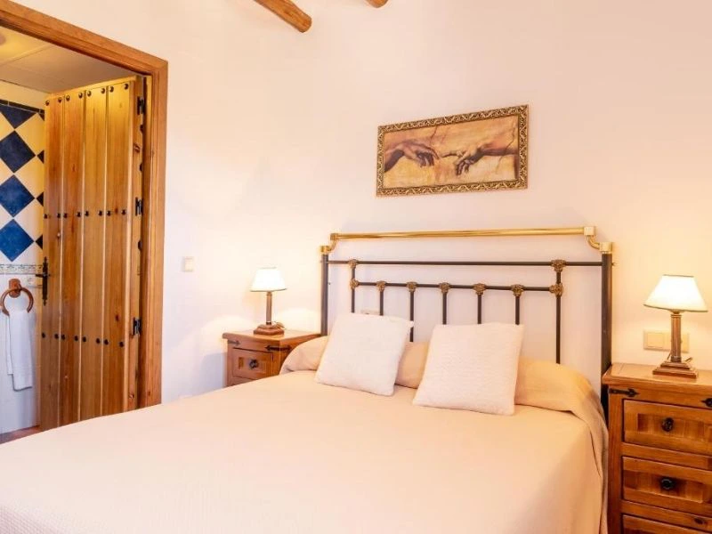 Hotelzimmer der Unterkunft bei Priego de Cordoba, Spanien