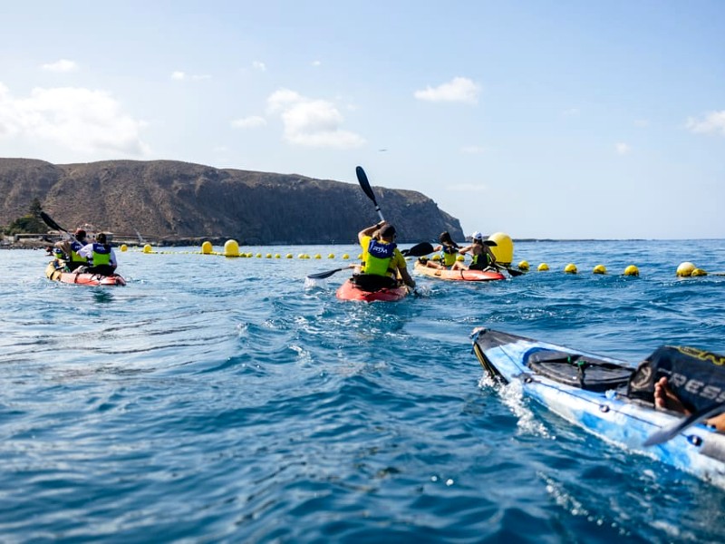 Kajaktour auf Teneriffa, Spanien