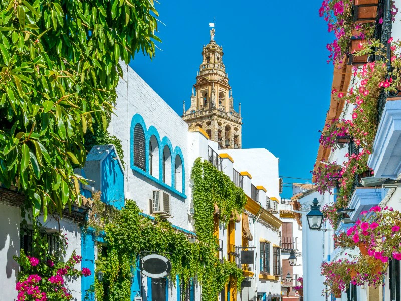 Straßen von Cordoba, Spanien