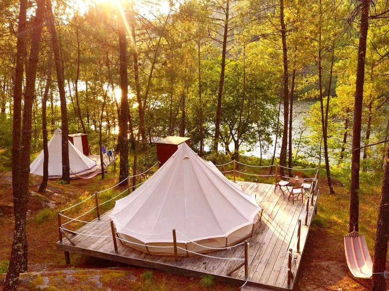 Glamping-Tipi Zelt in Peneda Geres, Portugal