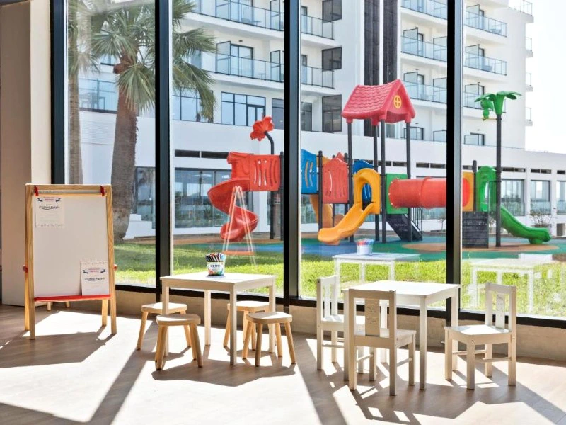 Spielplatz der Unterkunft in Benalmadena, Spanien