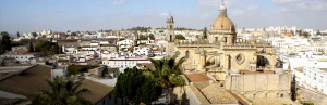 Kirche bei Jerez in Spanien