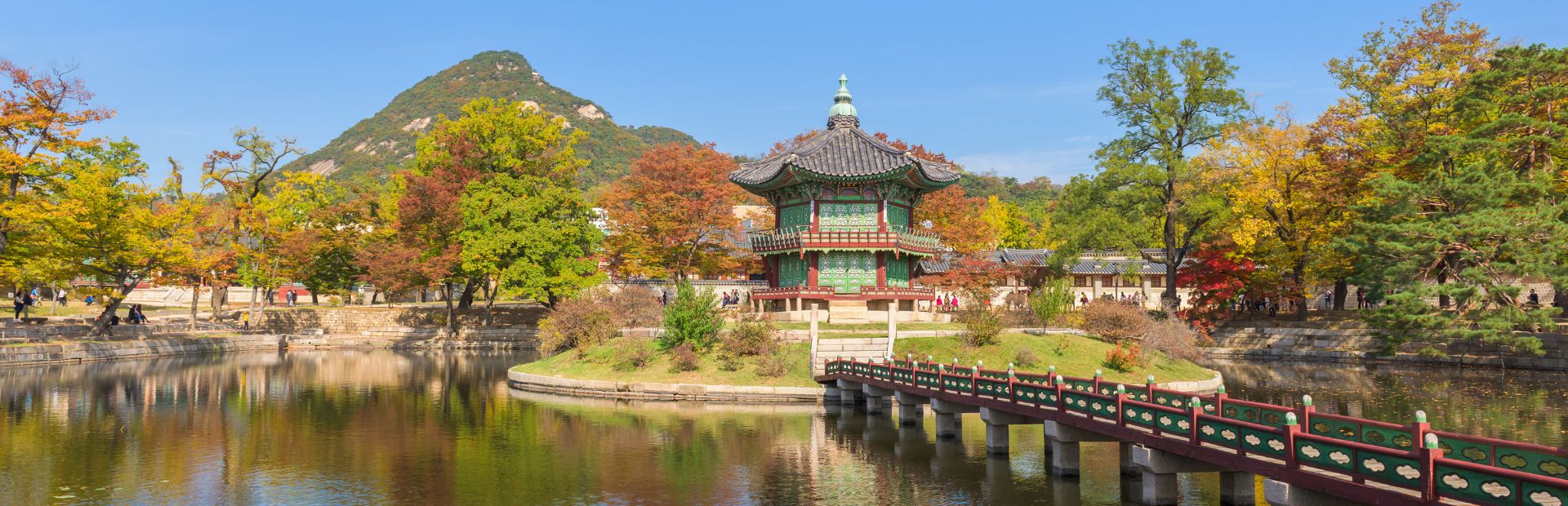 Gyeongbokgung Palast in Südkorea