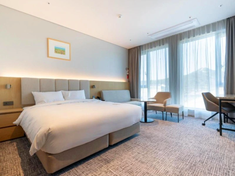 Modernes Zimmer im Hotel in Andong, Südkorea