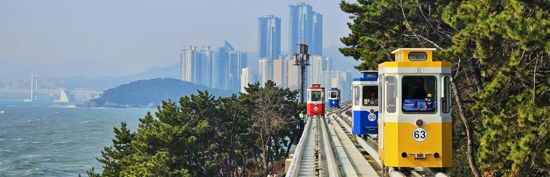 Capsule Cars in Busan., Südkorea