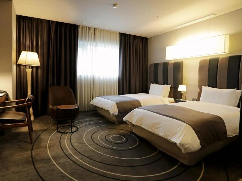 Zimmer im Komfort-Hotel beim Haeundae Beach in Busan, Südkorea
