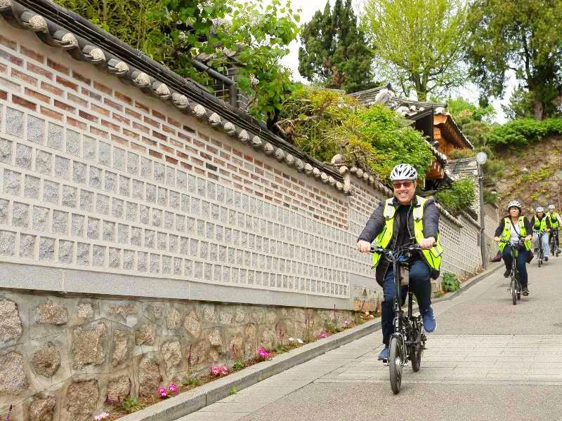 Fahrradtour in Seoul, Südkorea