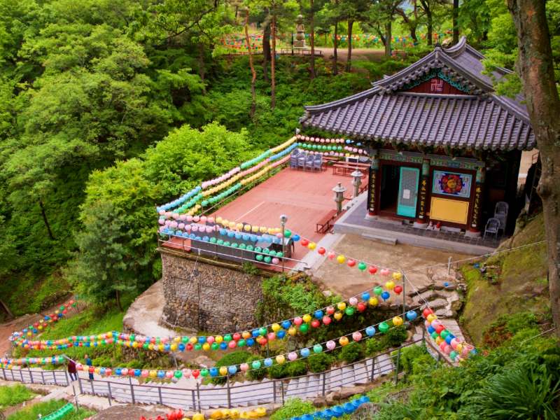 Golgulsa Tempel in Südkorea