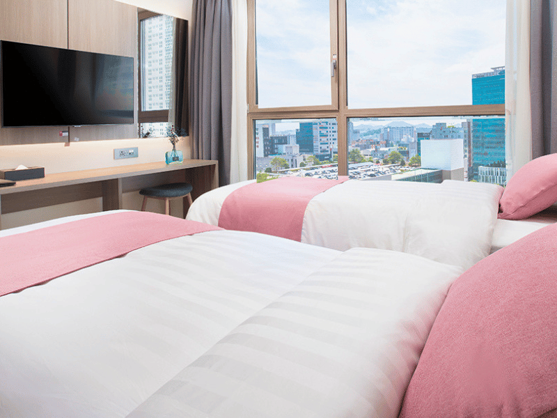 Hotelzimmer in Gwangju, Südkorea