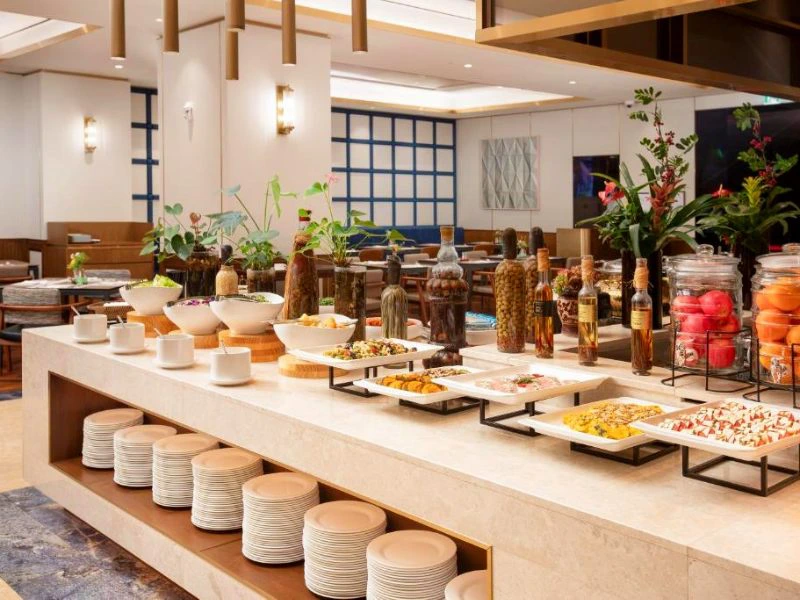 Restaurant im Hotel in Jeju-Stadt, Südkorea