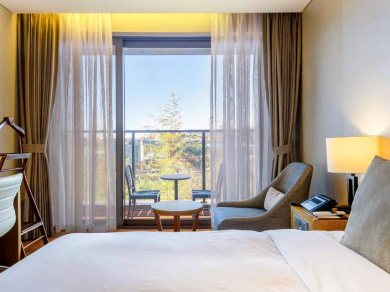 Zimmer im Hotel auf Jeju, Südkorea