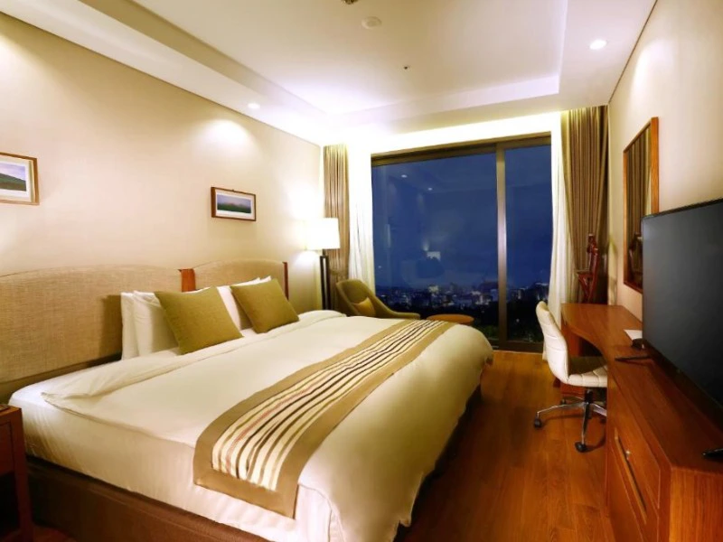 Zimmer im Hotel auf Jeju, Südkorea
