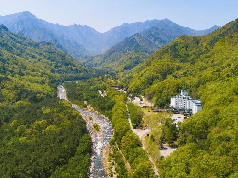 Hotel in der Nähe des Seoraksan Nationalparks, Südkorea