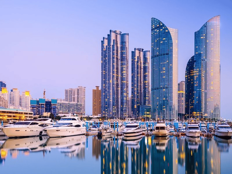 Busan Hafen